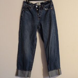 Universal Thread Blue Boyfriend Jeans Relaxed Fit
